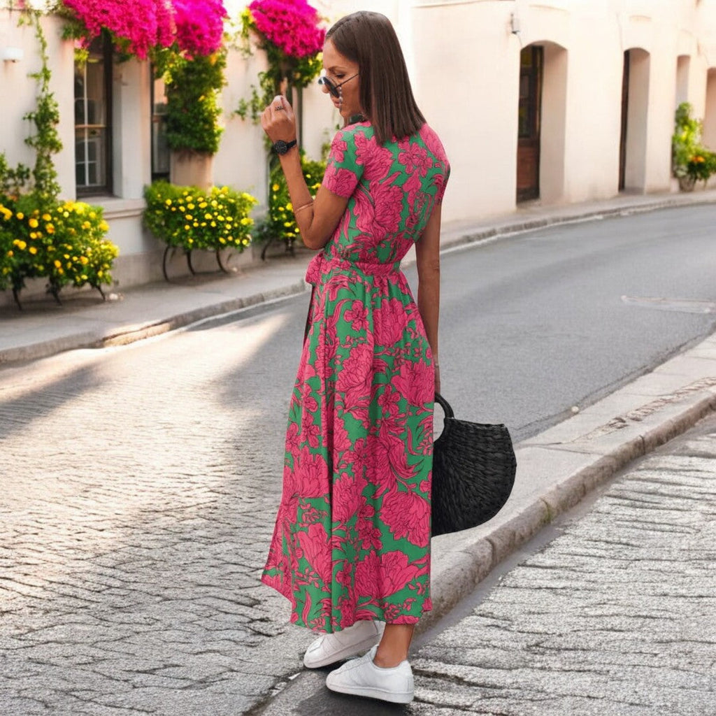 Rachel – Wrap-Style Everyday Dress