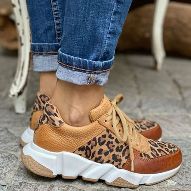 Hailey – Leopard Sneakers