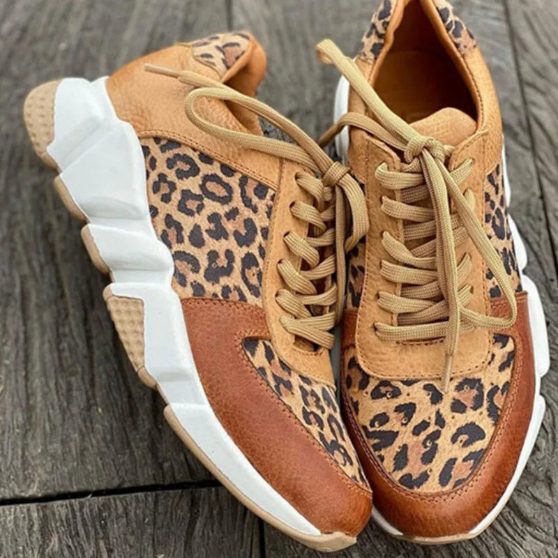 Hailey – Leopard Sneakers