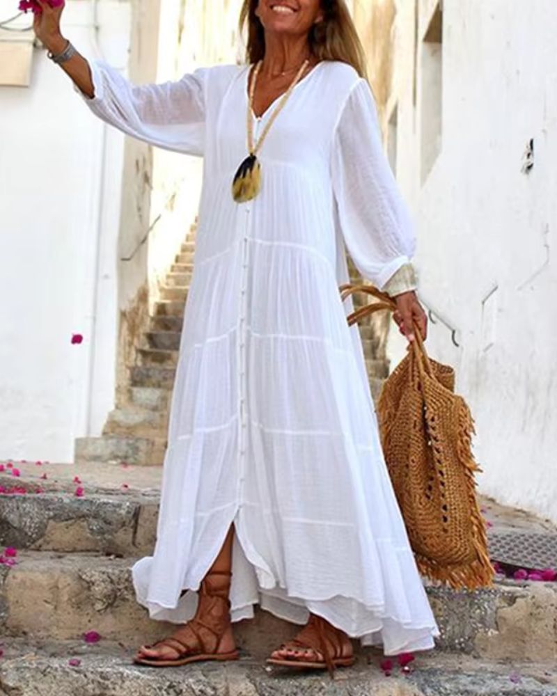 Aubrey – Soft Vintage Boho Dress