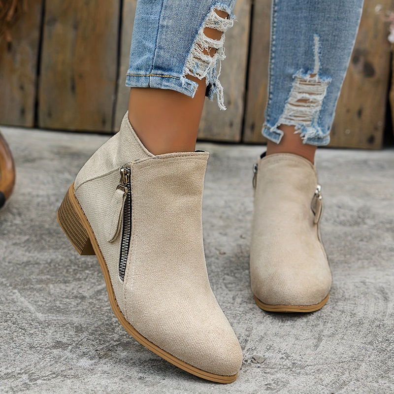 Selena – All-Weather Zip Boots