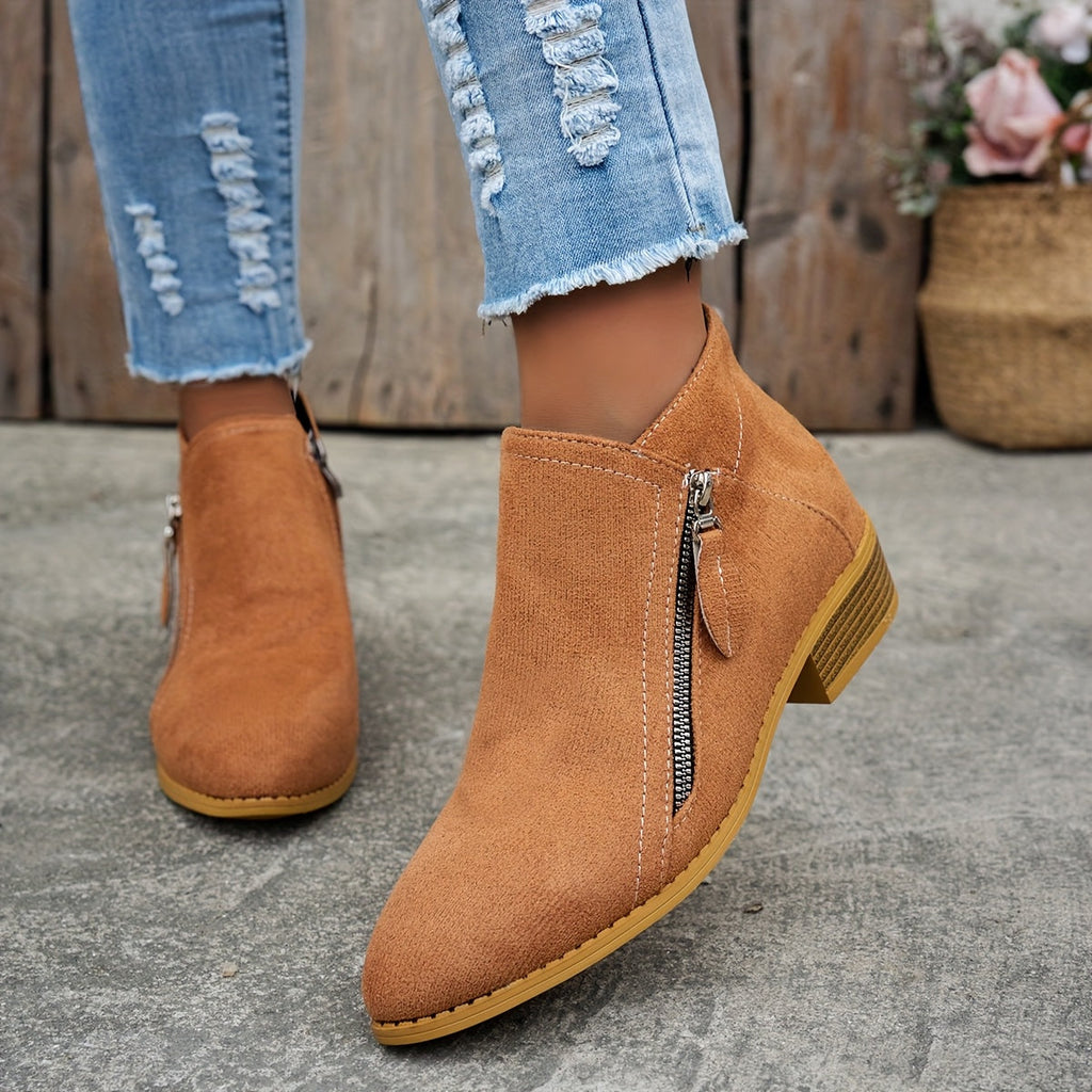 Selena – All-Weather Zip Boots