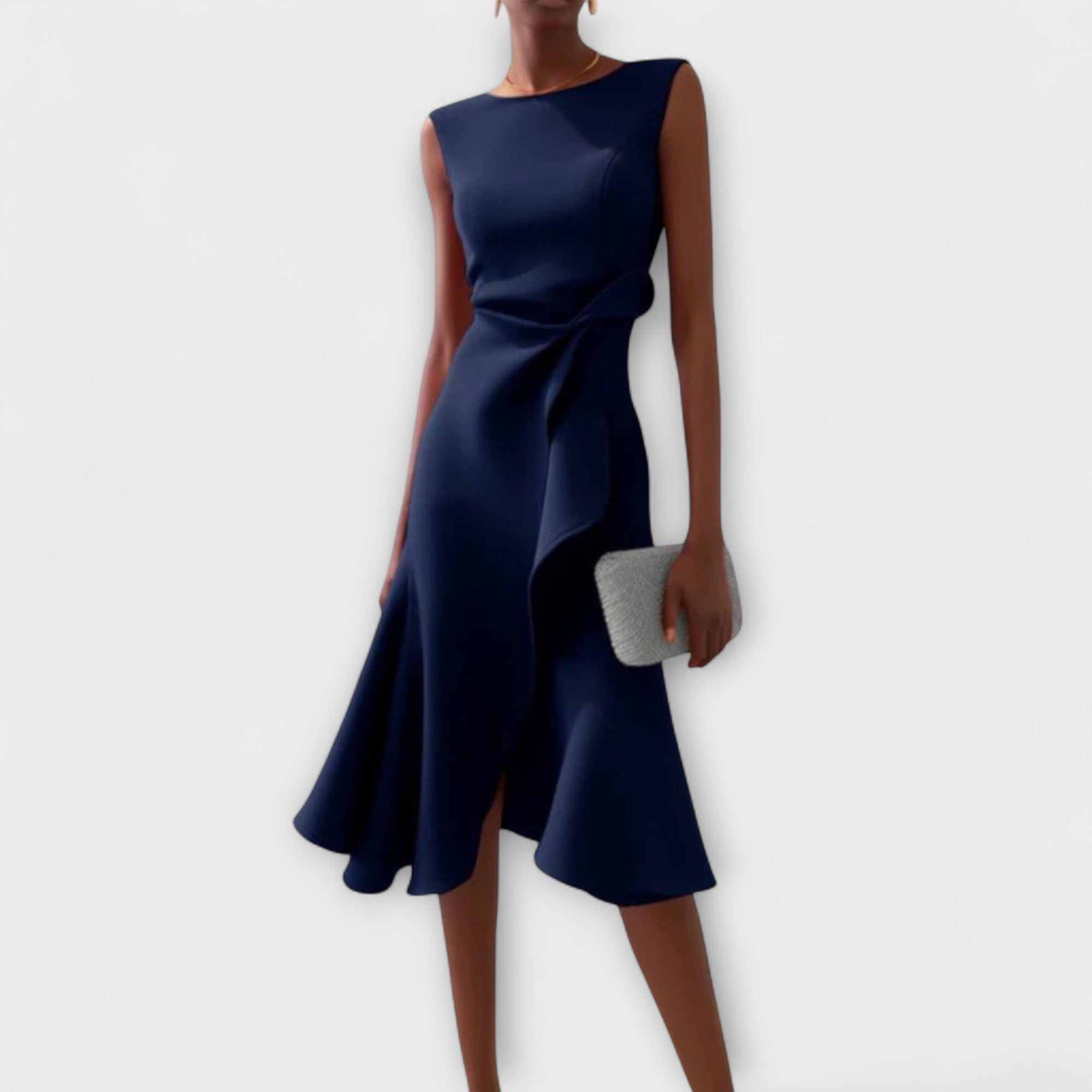 Danica – Draped Midi for Special Moments