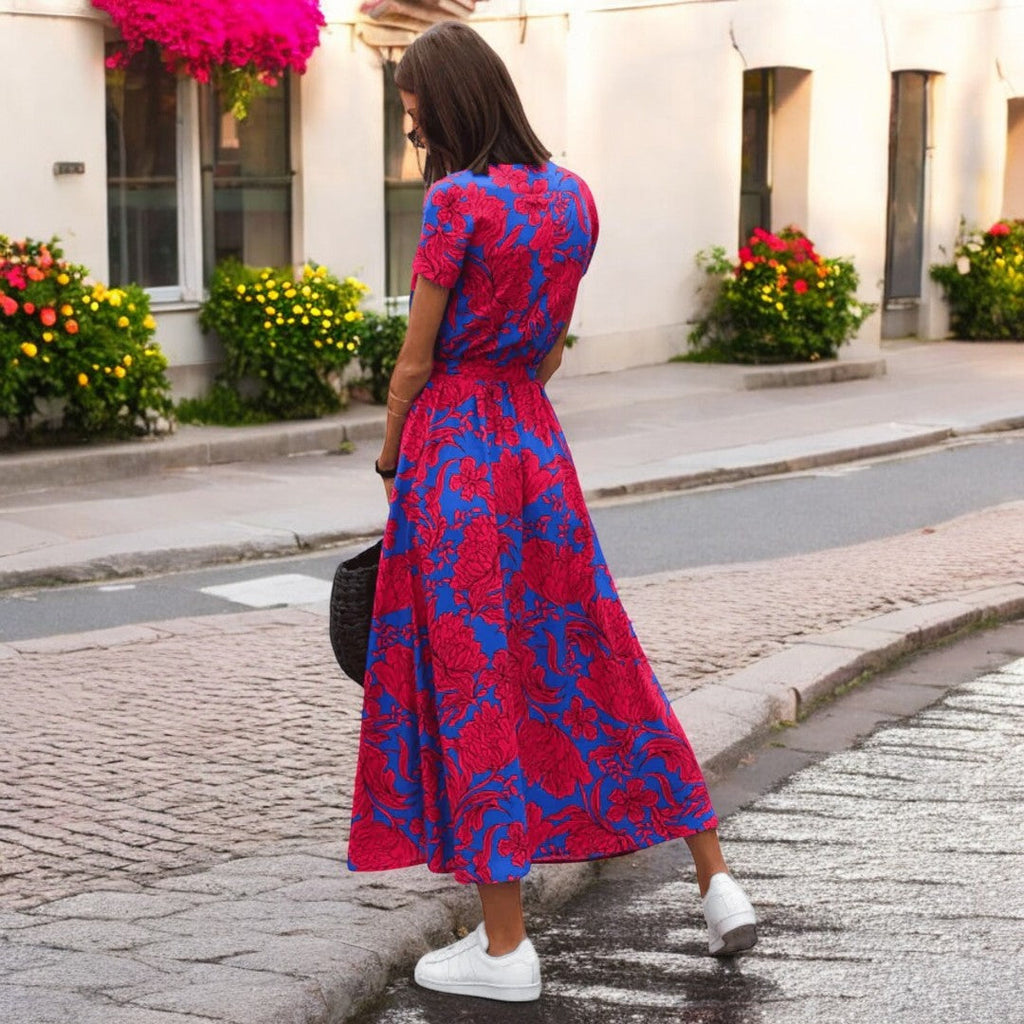 Rachel – Wrap-Style Everyday Dress
