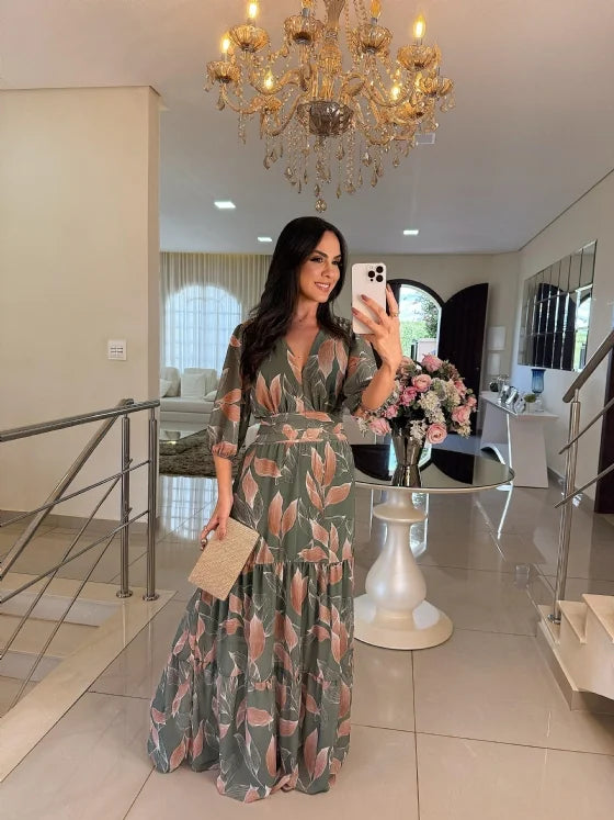 Tessa – Flowy Everyday Midi Dress