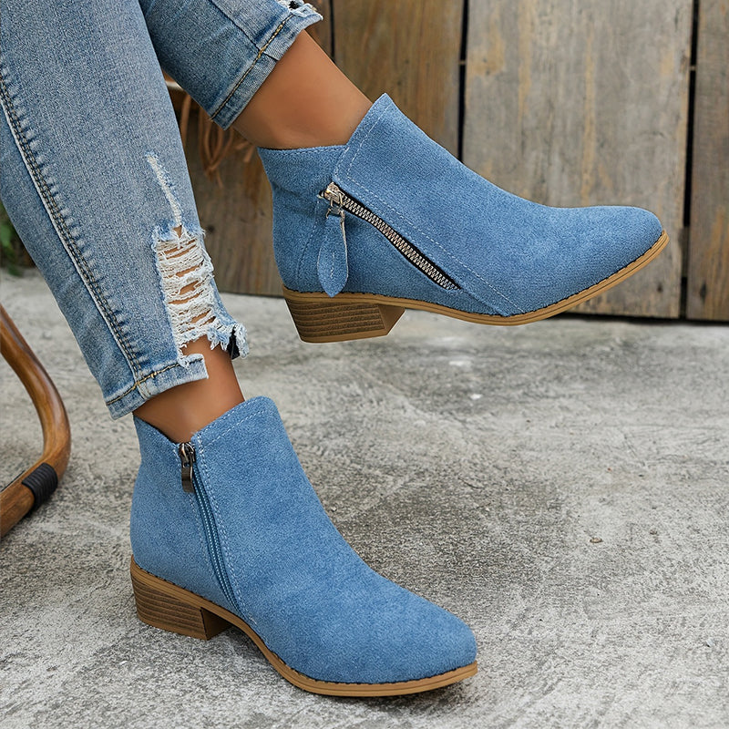 Selena – All-Weather Zip Boots