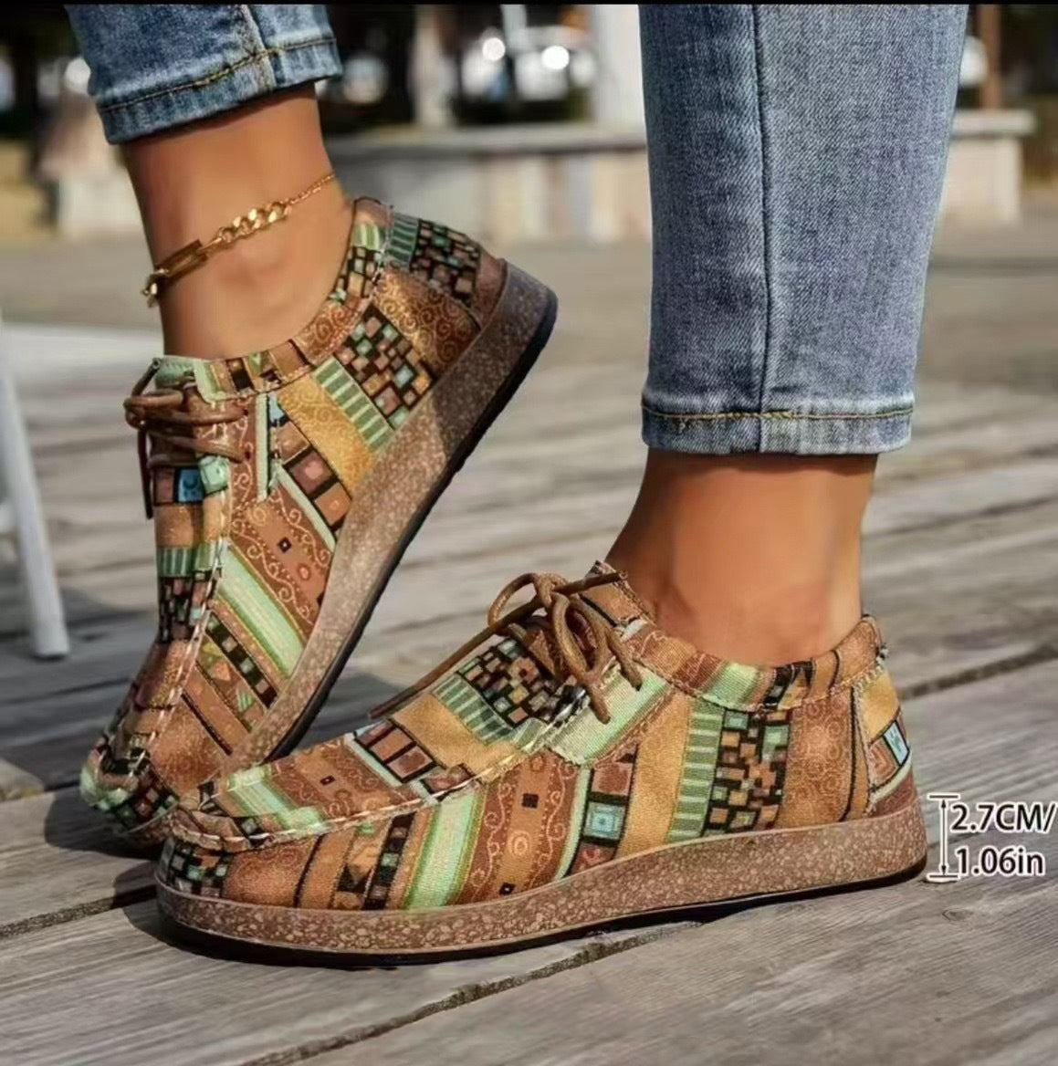 Charlotte – Retro Color Sneakers