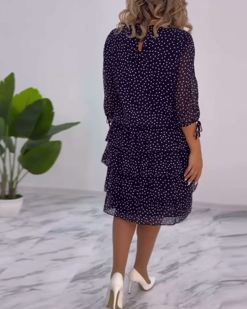 Lila – The Effortless Polka Dot Dress