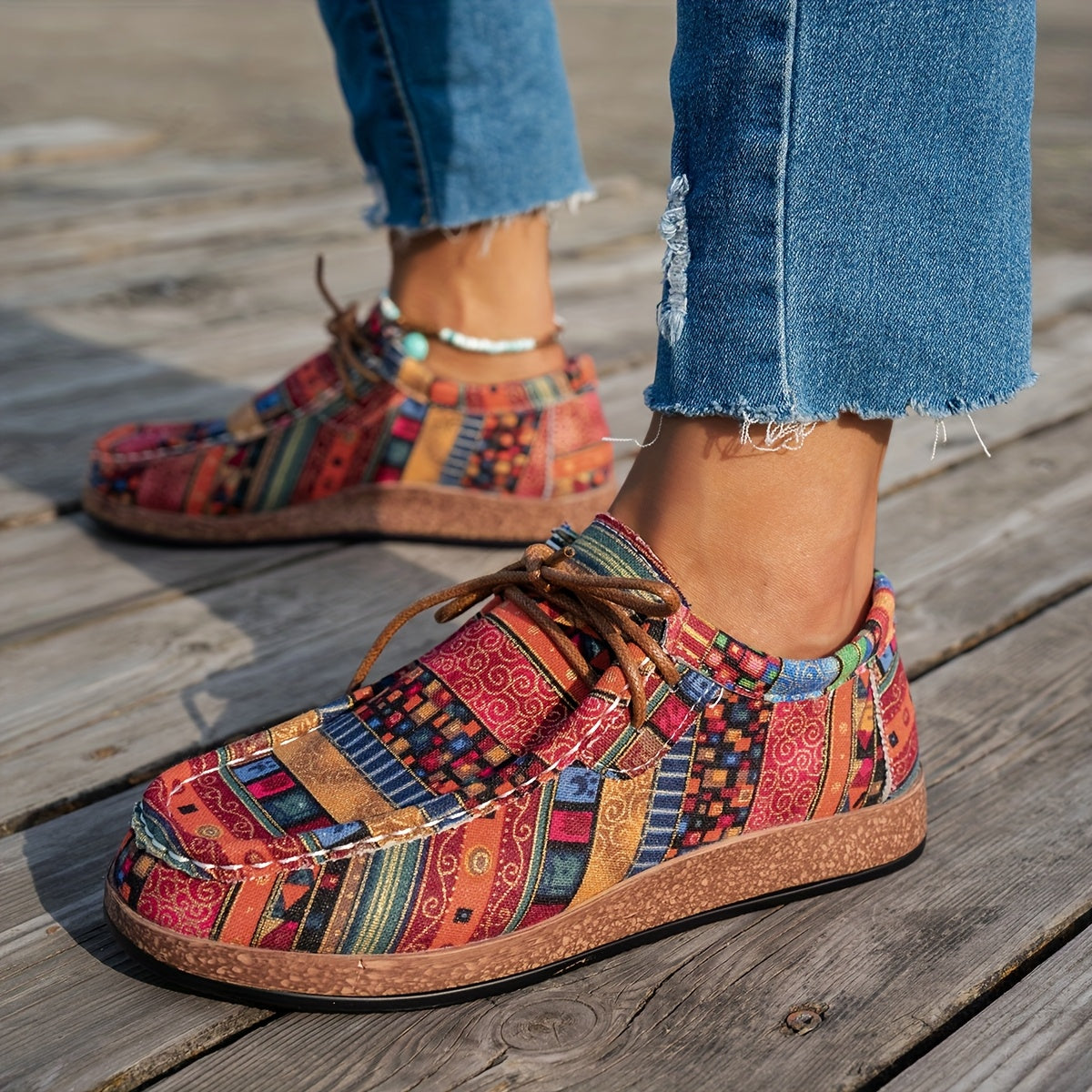 Charlotte – Retro Color Sneakers