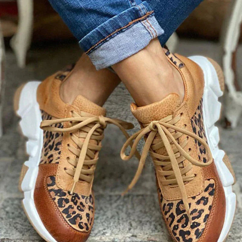 Hailey – Leopard Sneakers