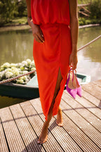 Elena – Side-Slit Summer Dress