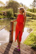 Elena – Side-Slit Summer Dress
