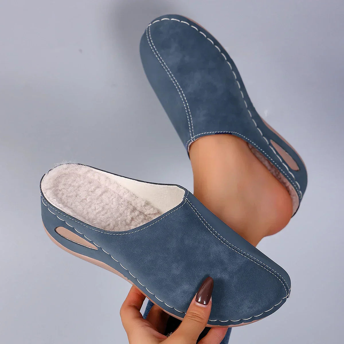 Hannah – Cozy Slip-On Home Slippers