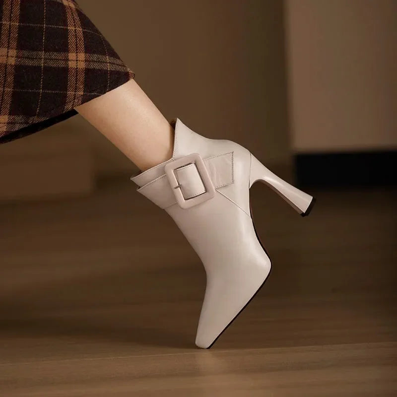 Aveline – Buckle Ankle Boots