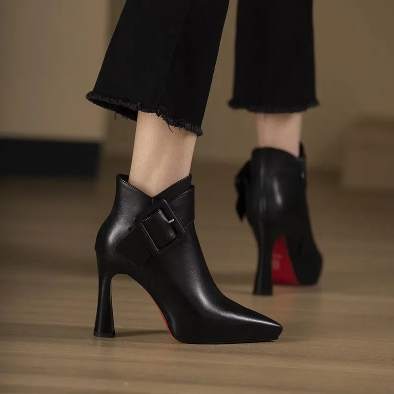 Aveline – Buckle Ankle Boots