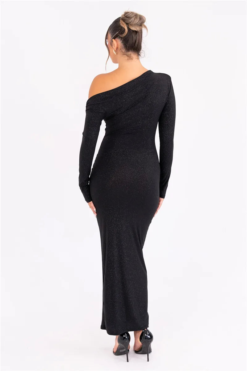 Alina – Sparkling Maxi Dress