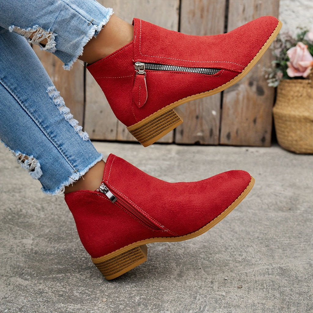 Selena – All-Weather Zip Boots
