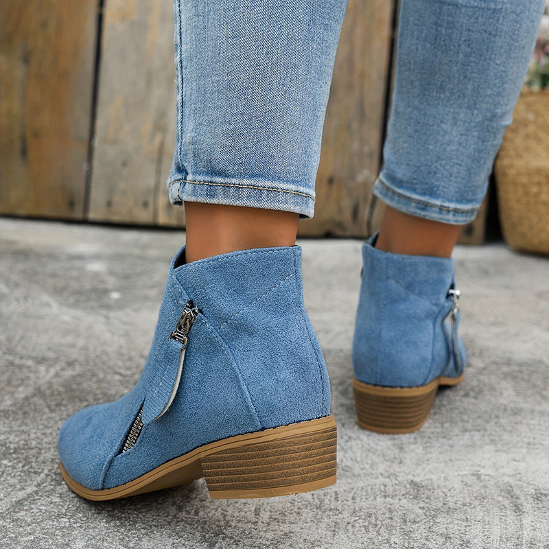 Selena – All-Weather Zip Boots