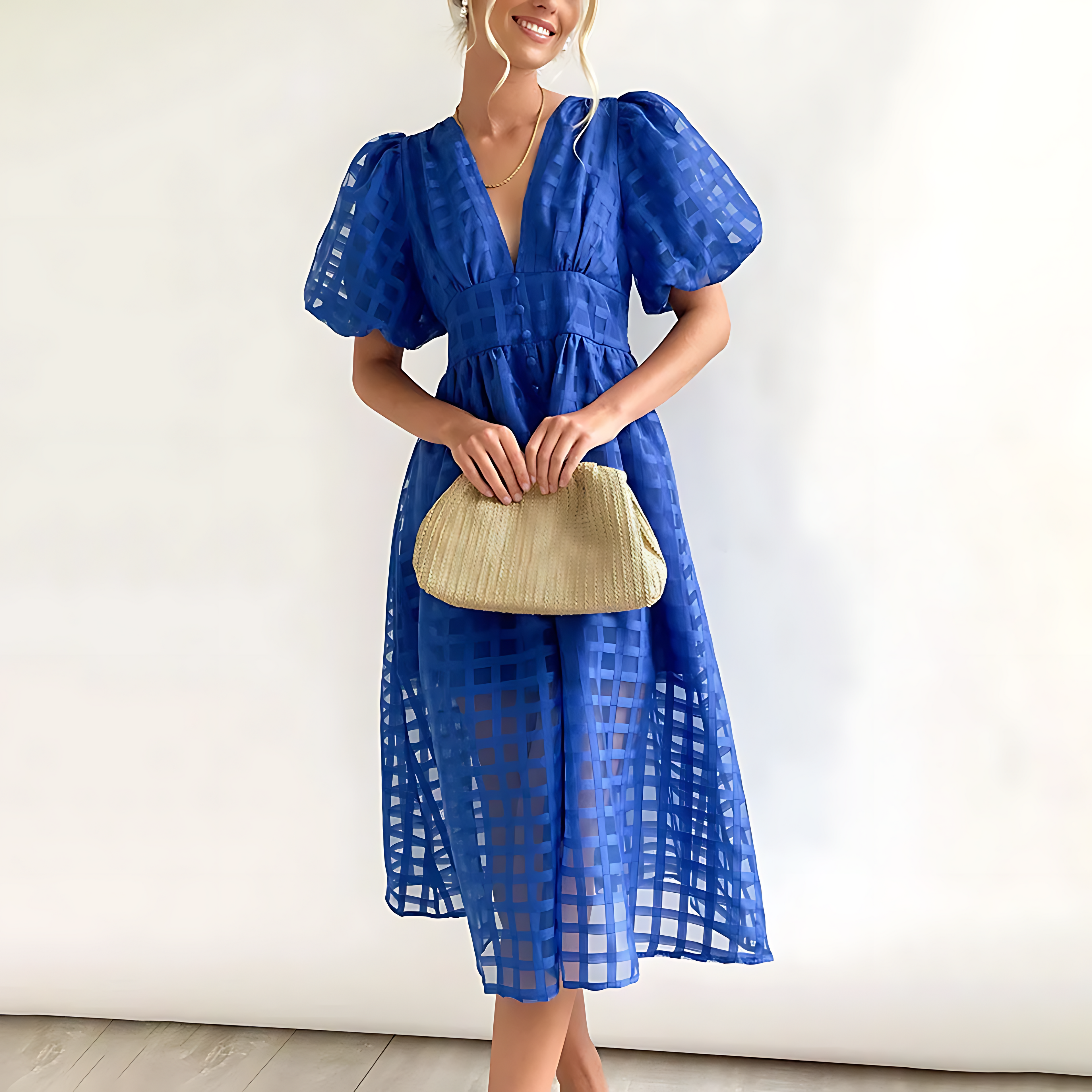Sophie – Effortless Elegance Midi Dress