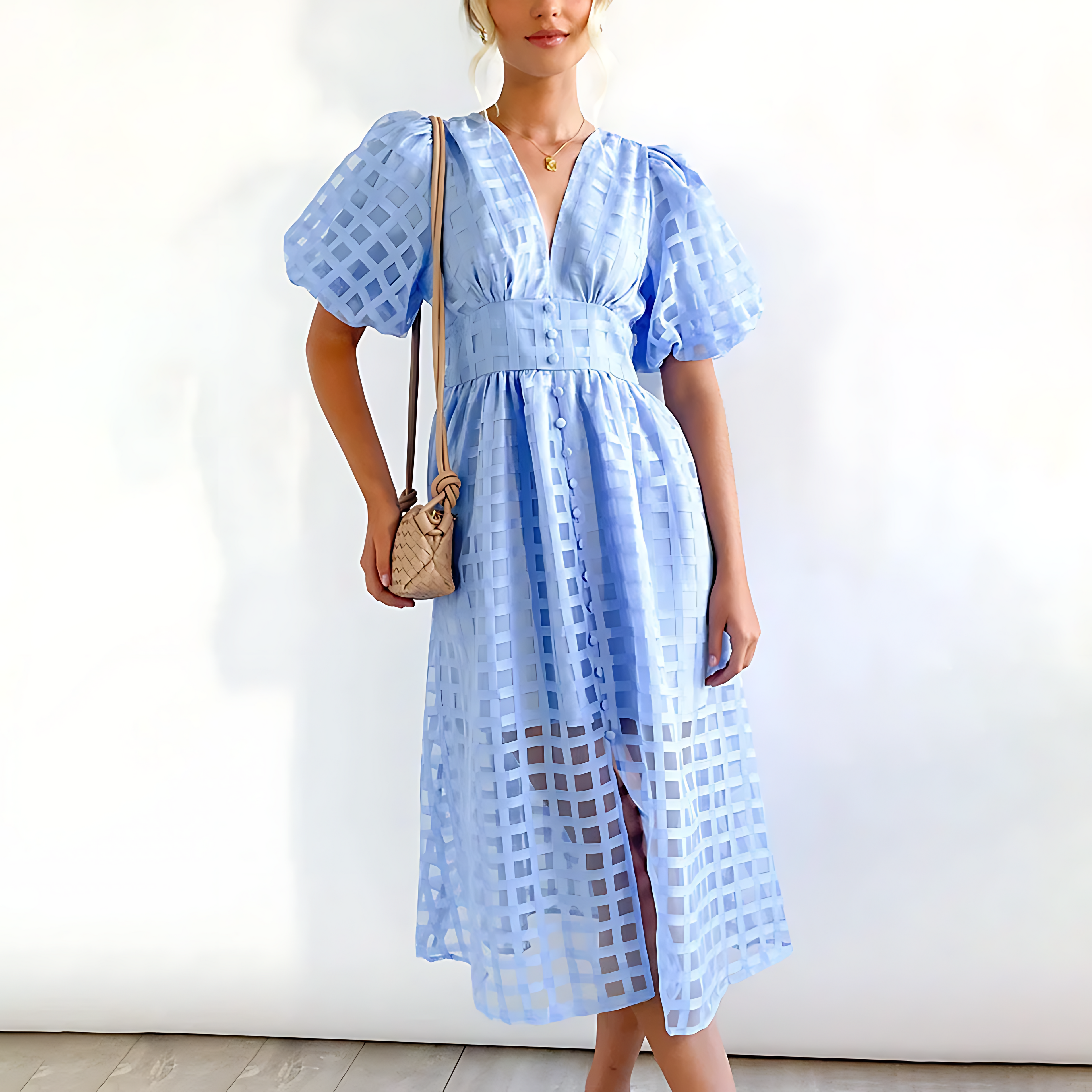 Sophie – Effortless Elegance Midi Dress
