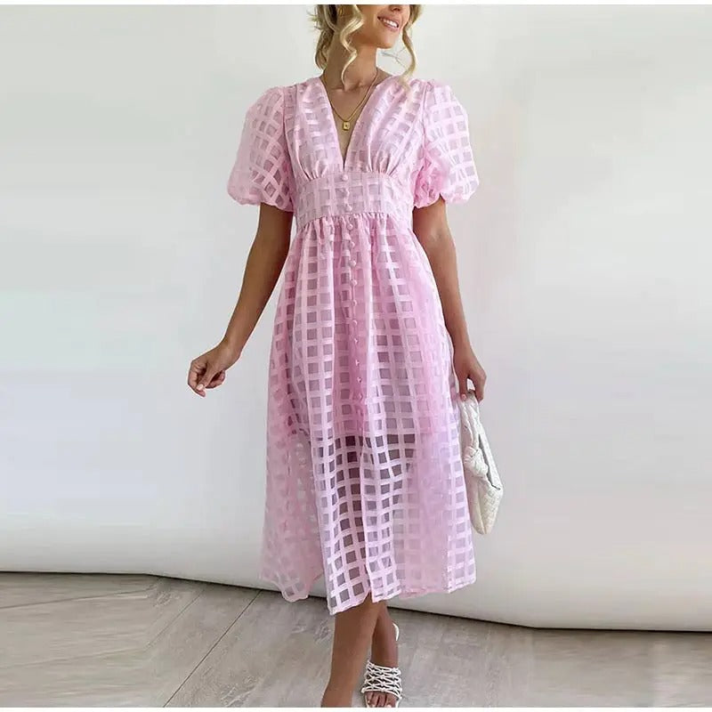 Sophie – Effortless Elegance Midi Dress