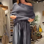 Emily – Off-Shoulder Elegant Set